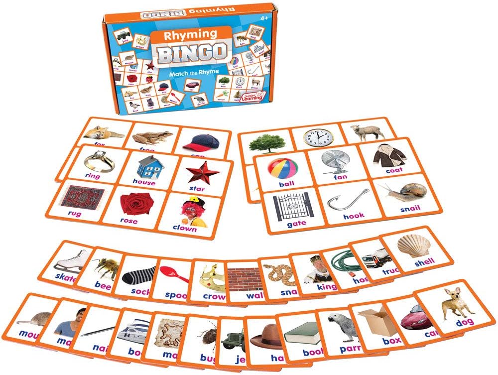 Junior Learning Rhyming Bingo Educational Action Games