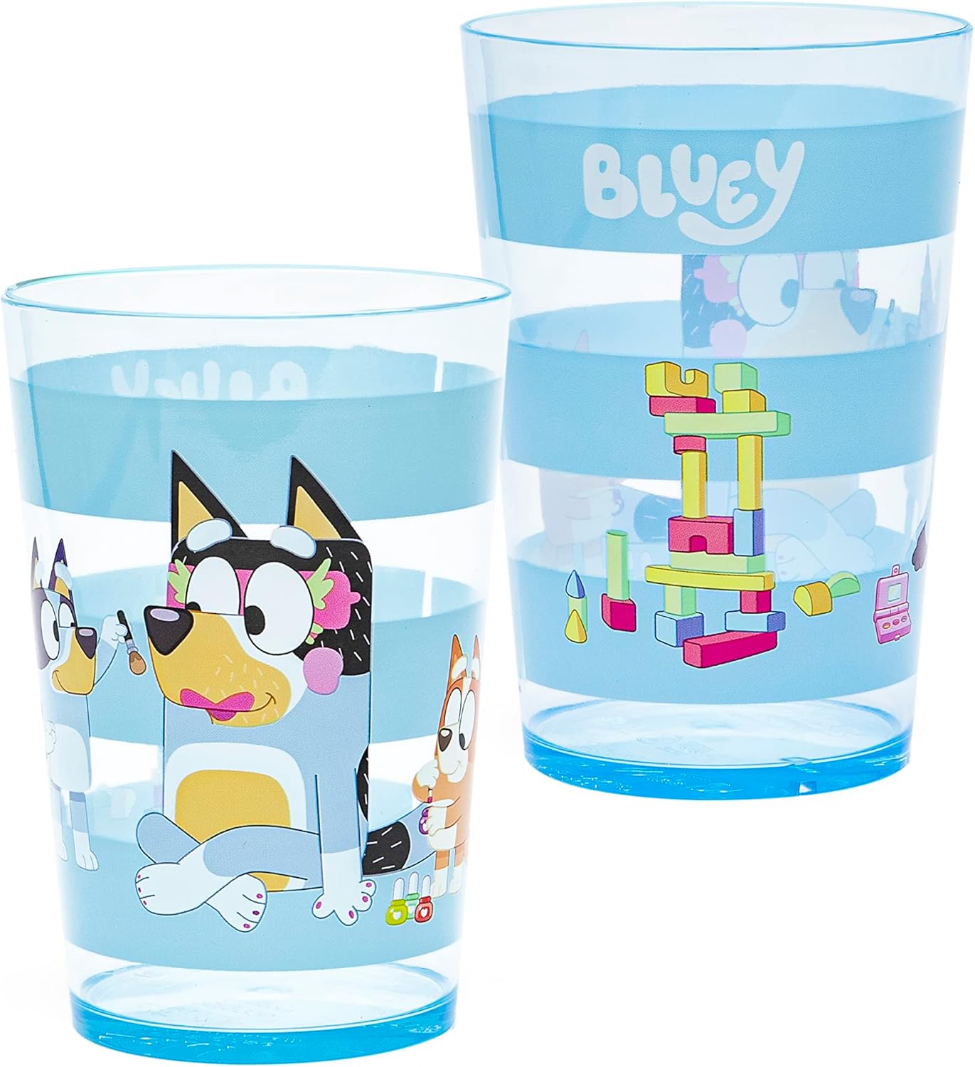 Zak Designs 14.5oz Disney Frozen 2 Nesting Tumbler Set Includes Durable Plastic Cups, Fun Drinkware is Perfect for Kids, 4pk (14.5oz, Anna & Elsa & Olaf)