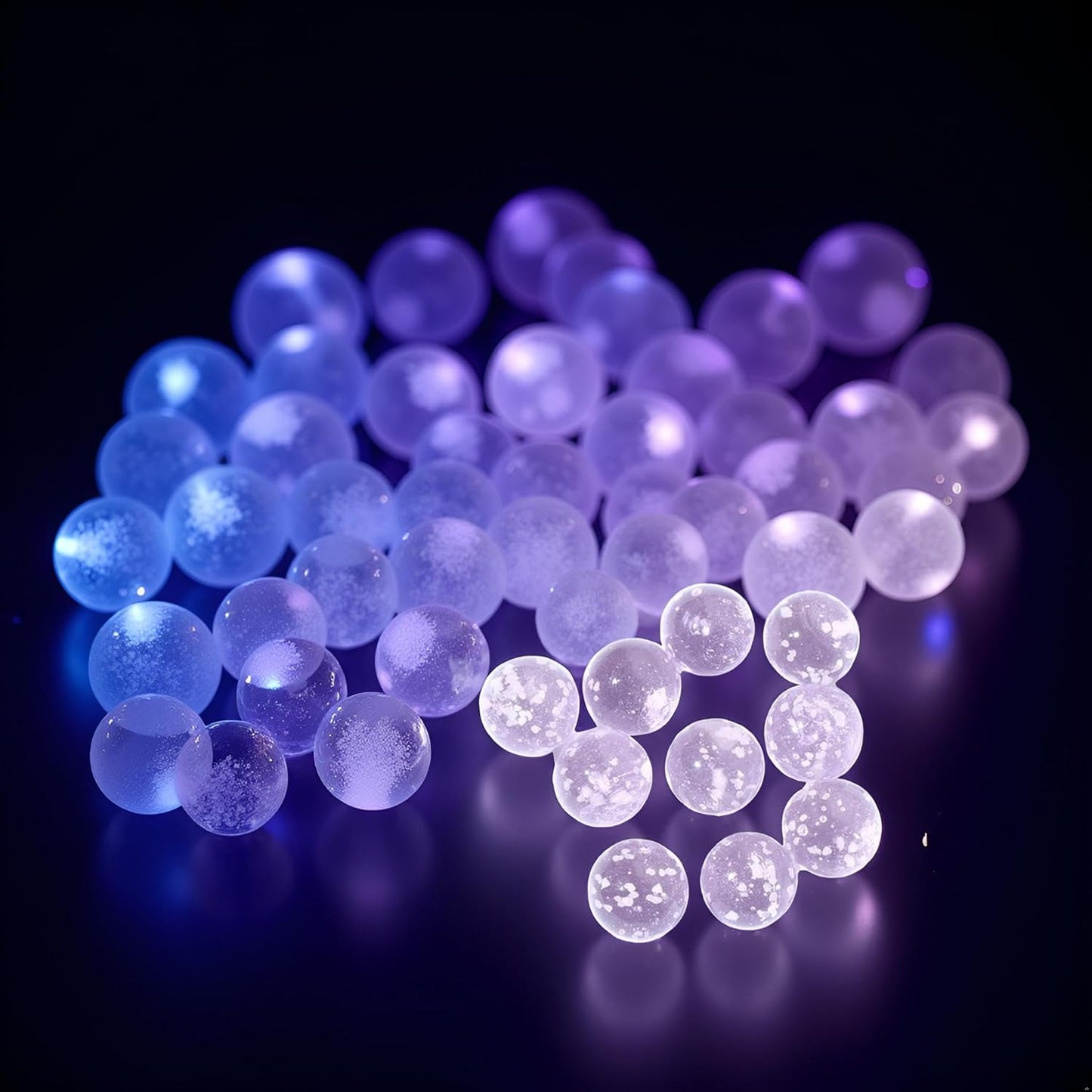 10Pcs Glass Marbles Glow in The Dark Multi-Color Luminous Marbles Marble Games and DIY Home Decoration Marble Runs Learning and Education (0.47 inch) (Green)