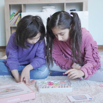 nunukids Marble Circuit Puzzle - Exciting Maze Game Toy for Kids, Fun Brain Teasers for Kids 6 Years and Above