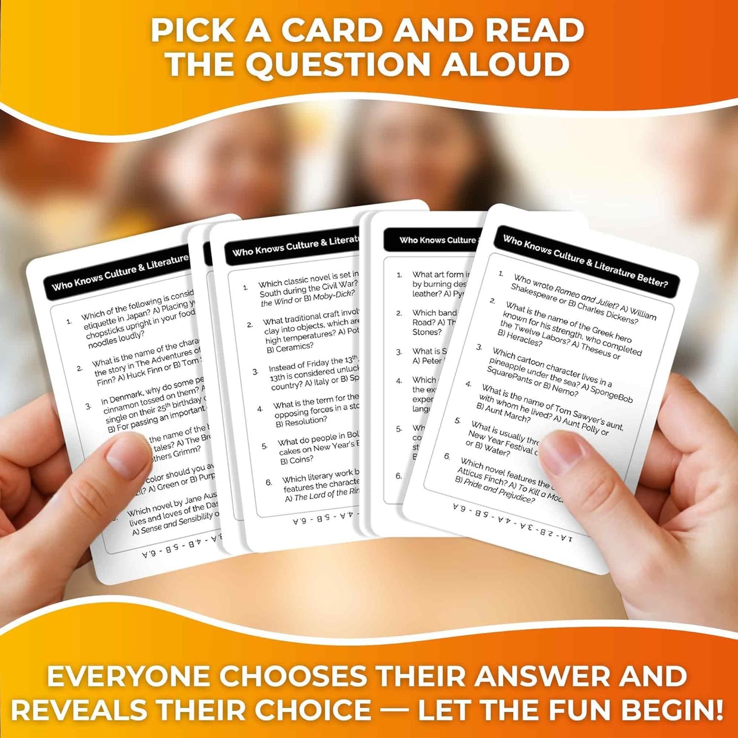 QUOKKA Board Games for Kids 8-12 and Family - Set of 4 Who Knows It Better? - 2000+ Questions Across Biology, Culture, STEM and Math - Educational Trivia Cards for Learning and Game Night