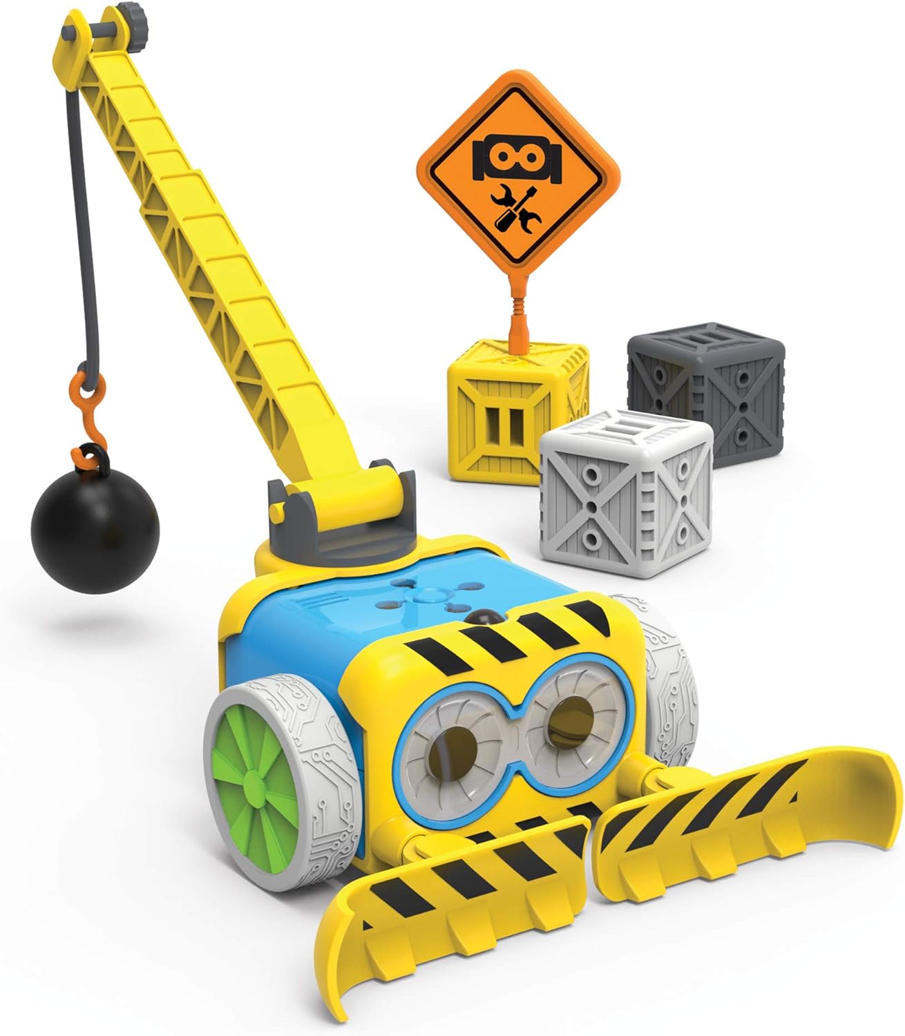 Learning Resources Botley Crashin' Construction Challenge Accessory Set (Botley Not Included) - 10 Pieces, Ages 5+ Coding for Kids, Kids Coding, STEM Toy