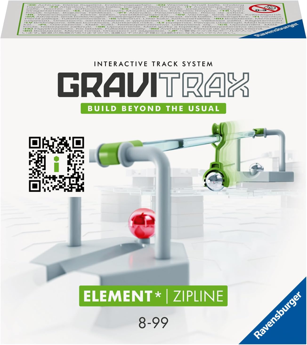 Ravensburger GraviTrax Element Zipline. Can be Combined with All GraviTrax Product Lines and Construction Toys for Children from 8 Years