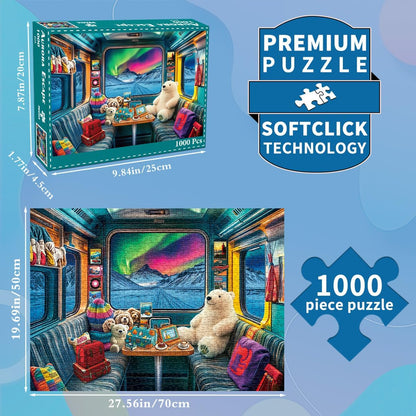 Jigsaw Puzzles for Adults 1000 Piece Puzzle for Adults 1000 Pieces Puzzle 1000 Pieces-Idyllic Rural Summer Landscape
