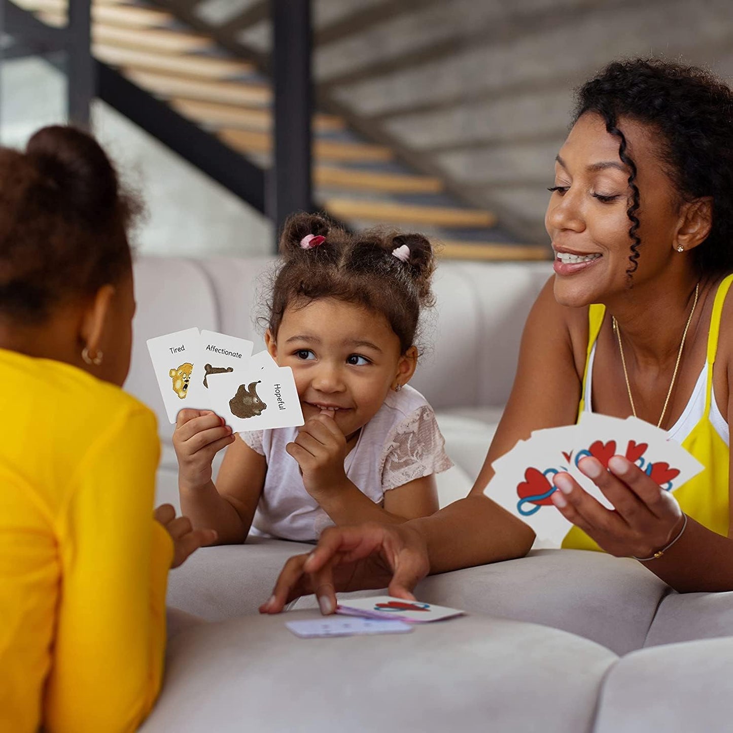 GROK Kids Conversation Cards for Ages 3-10 | Children Play to Learn, Build Confidence, and Express Emotions | Learning Aid for Parents and Professionals | 22 Games, Booklet Included