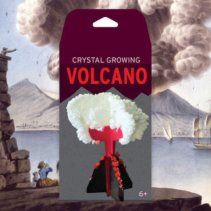 COPERNICUS TOYS Crystal Growing Volcano Official Terraformer kit | Grows in Hours | Facts and Instructions Included | A Fractal Eruption