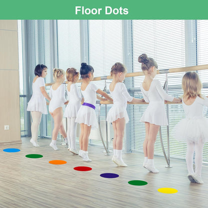 ForTomorrow Carpet Markers with Numbers - 36 Pcs 4" Classroom Sitting Carpet Dot Number 1-36, Floor Rug Circles Marker Spot for Preschool Kindergarten Elementary