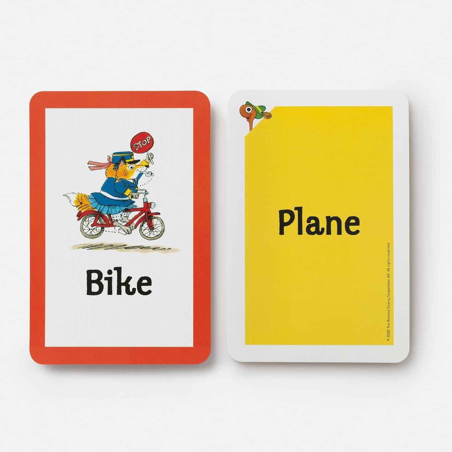 Richard Scarry's First Words Flashcards: 50 Cards for Beginning Readers