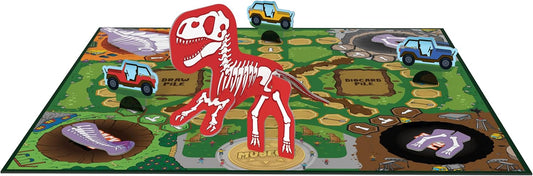 Goliath Dig 'Em Up Dinos - Fossil-Finding, Dino-Building Game Includes Fun Dinosaur Facts - 2-4 Players, Ages 4 and Up