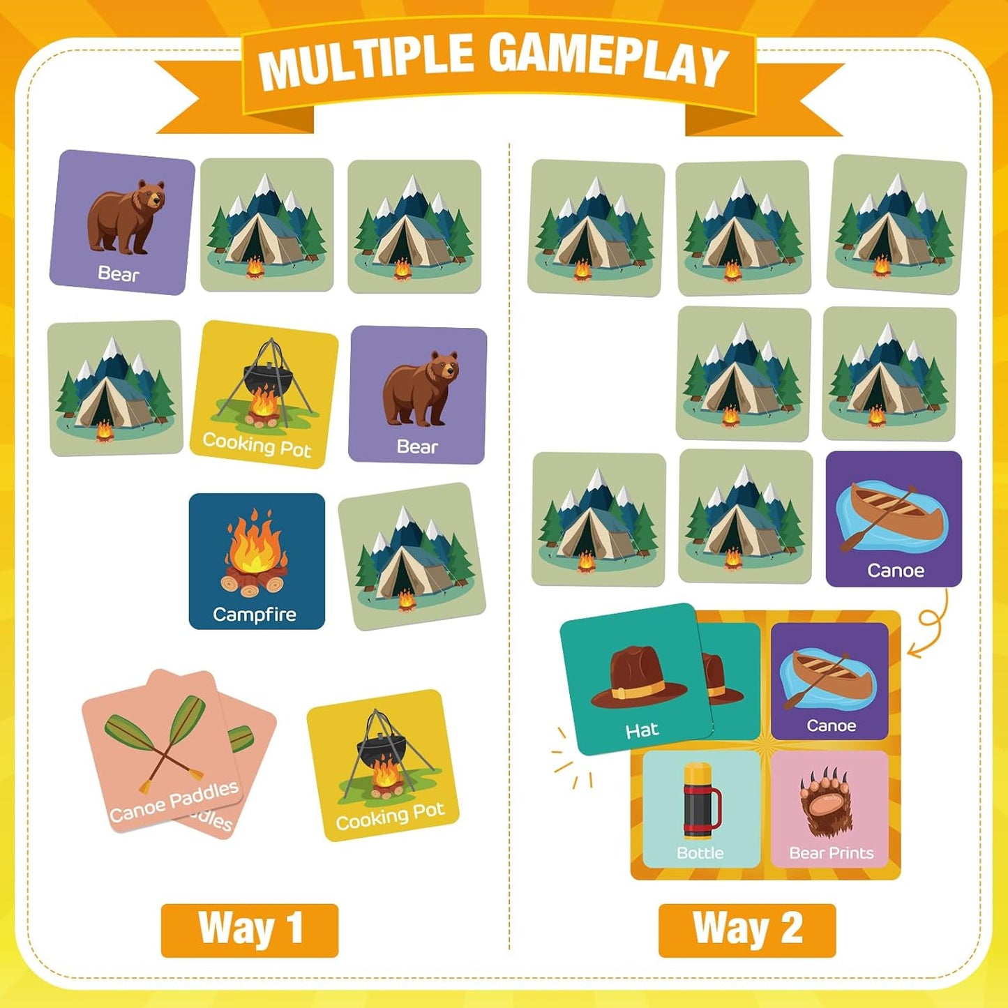Fuutreo 82 Pcs Christian Memory Matching Games Religious Bible Matching Cards Memory Game Concentration Cards for Winter Holiday Educational Gifts Family Supplies