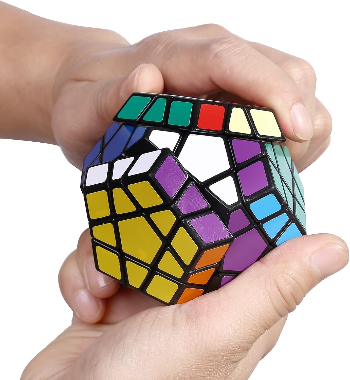 Dreampark 3x3 Megaminx Speed Cube Puzzle Toy, Black