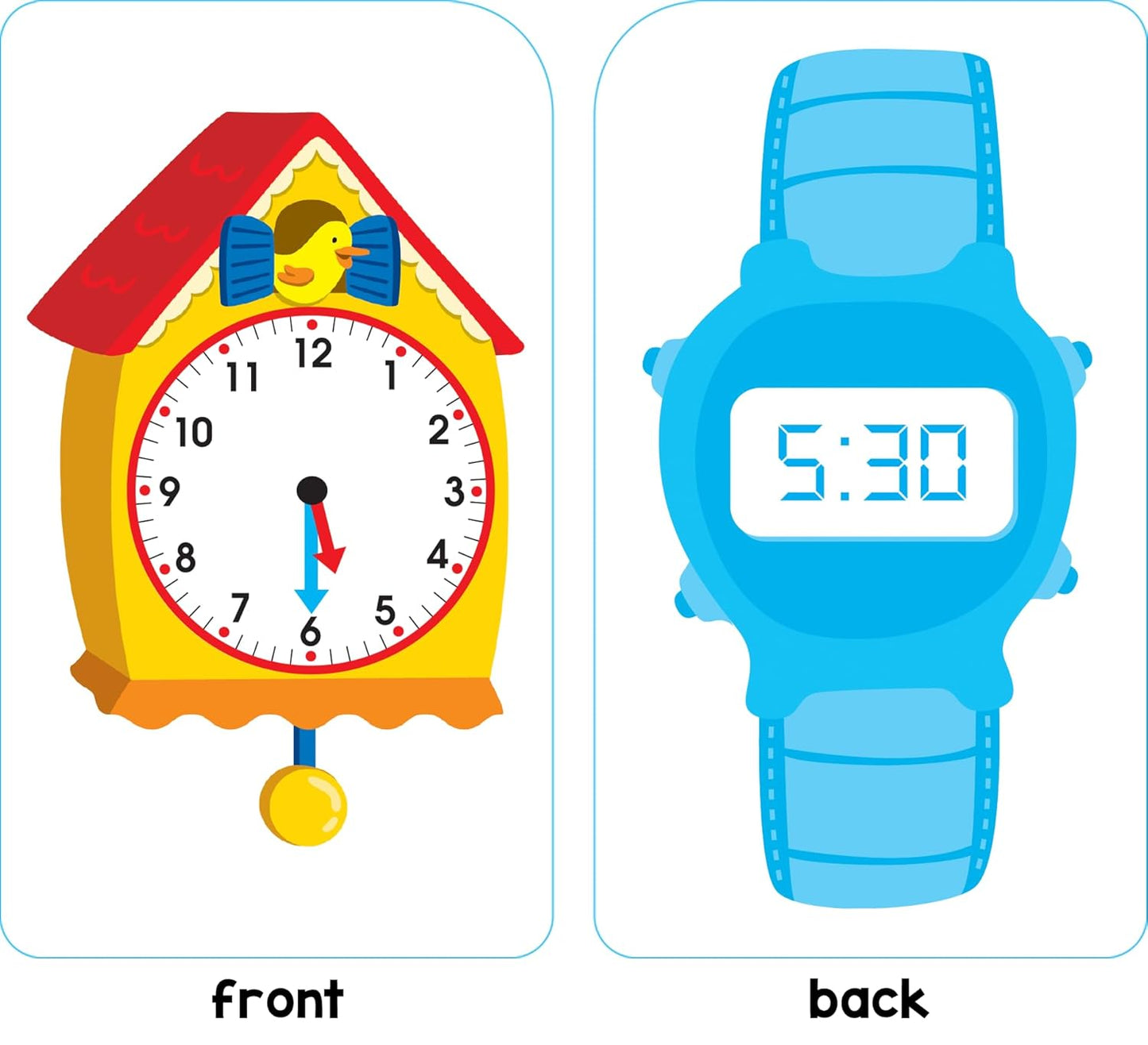 School Zone Time & Money Flash Cards: 56 Cards, 1st Grade, 2nd Grade, Telling Time, Reading Clocks, Counting Coins, Coin Value, Coin Combinations, Ages 6+
