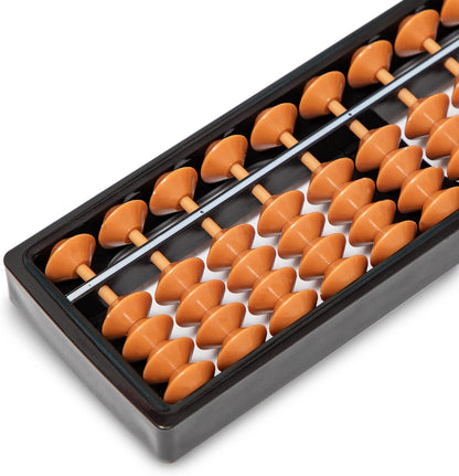 Digital Standard Abacus-17.8 cm-Professional 11-Column Soroban Calculator (Functional and Educational Tool)