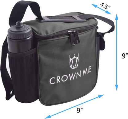 CROWN ME Disc Golf Starter Set,Disc Golf Set with 6 Discs, 1 Marker,1 Towel and Starter Disc Golf Bag Fairway Driver