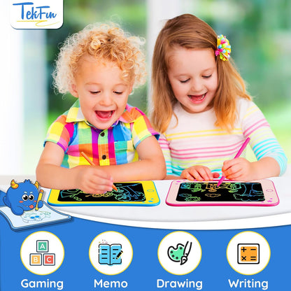 Birthday Gifts for Kids, 10inch LCD Writing Tablet Doodle Board, Mess Free Coloring Drawing Pad,Toddler Travel Toys, 3 4 5 6 7 8 Year Old Girl Birthday Gift, Christmas Easter Toys