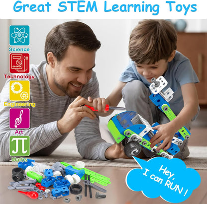 10 in 1 STEM Toys for 4 5 6 7 8+ Year Old Boy Girl Birthday Gifts Building Toys Stem Kits Activities for Kids Ages 4-8 5-7 6-8 Educational Learning Boy Toys Age 3-5 4-6 8-10 Engineering Creative Games