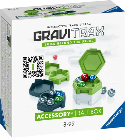Ravensburger GraviTrax Ball Box - Marble Organization Set | Creative STEM Toy | Interactive Race Tracks | Ideal for Curious Kids and Adults | Compatible with All GraviTrax Systems