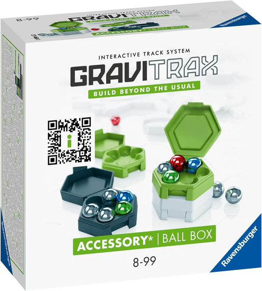 Ravensburger GraviTrax Ball Box - Marble Organization Set | Creative STEM Toy | Interactive Race Tracks | Ideal for Curious Kids and Adults | Compatible with All GraviTrax Systems