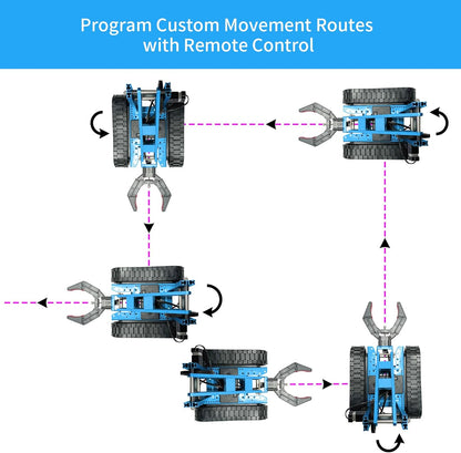 Robotic Arm Kit, Robot Kit for Kids Age 8+,STEM Building Toys 4-DOF Electronic Programming DIY Robots for Boys and Girls, Educational Science Projects,Cool Xmas Birthday Gifts for Kids.