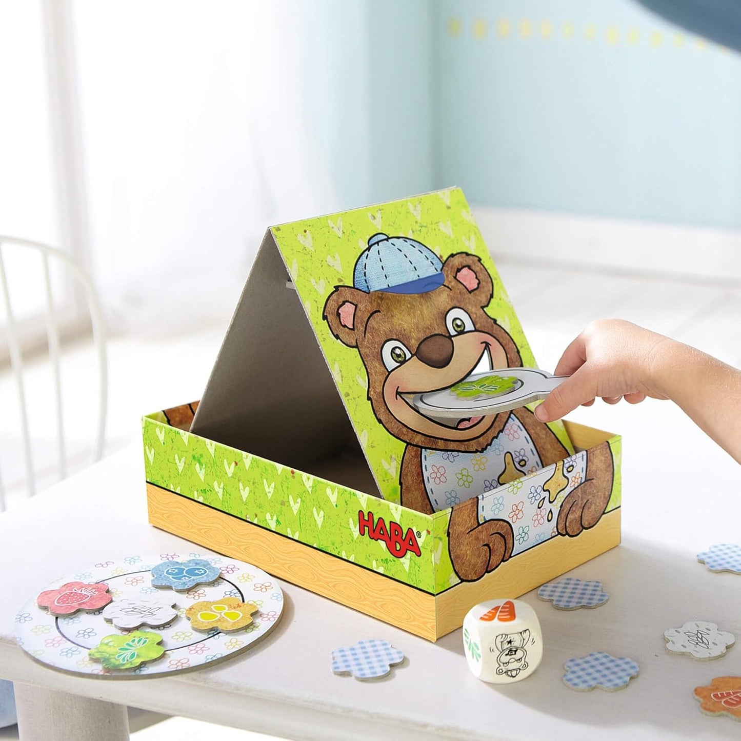 HABA My Very First Games - Hungry as a Bear - A Memory & Dexterity Game for Ages 2 and Up
