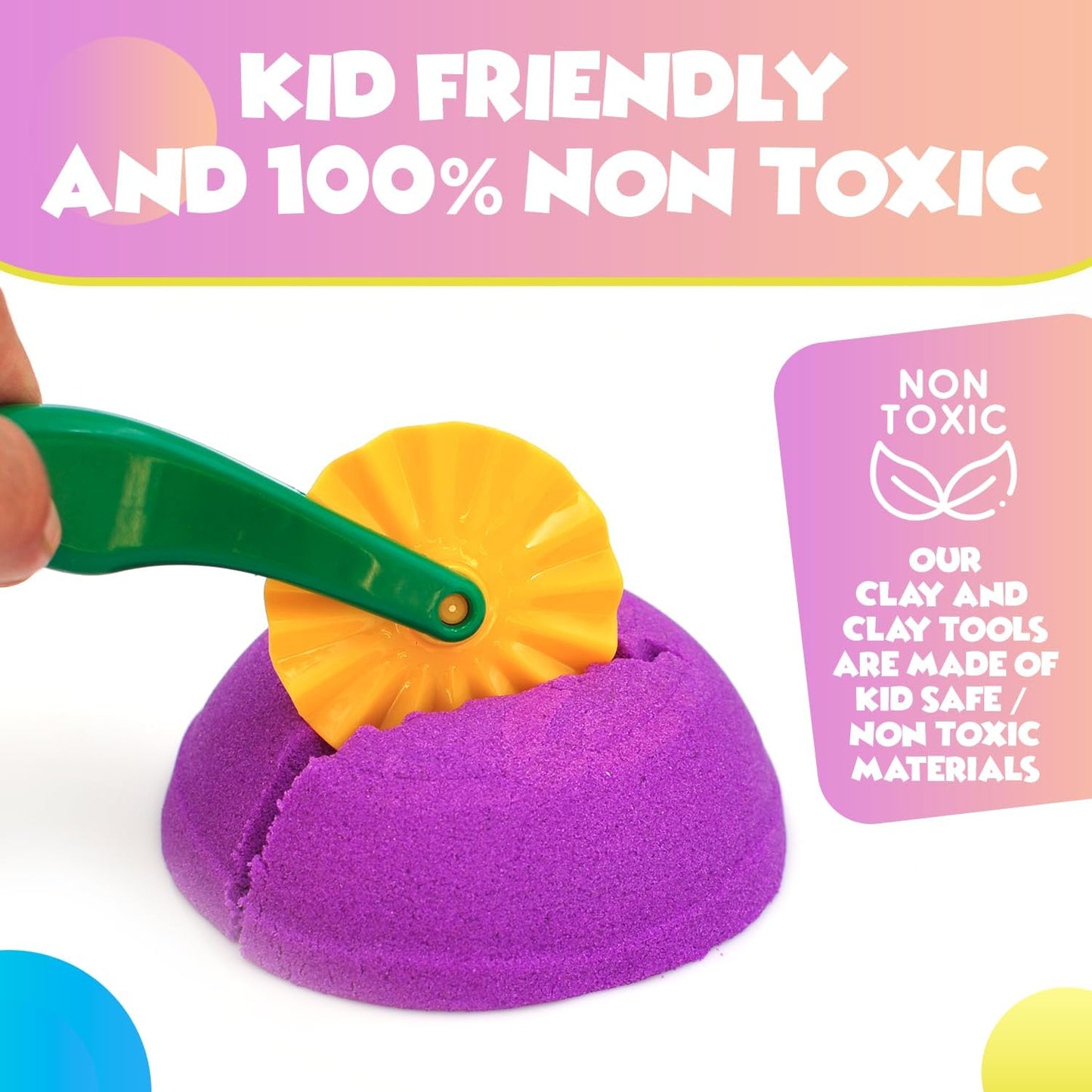 DIMROM Clay and Play Dough Tools 12 Piece Set - Ages 3 & Up (12pcs)