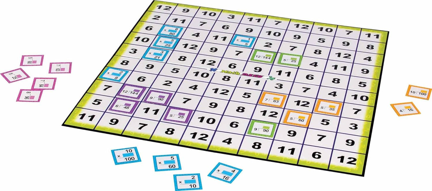 Edupress Learning Well Games, Math Dash/Math Skills Multiplication & Division