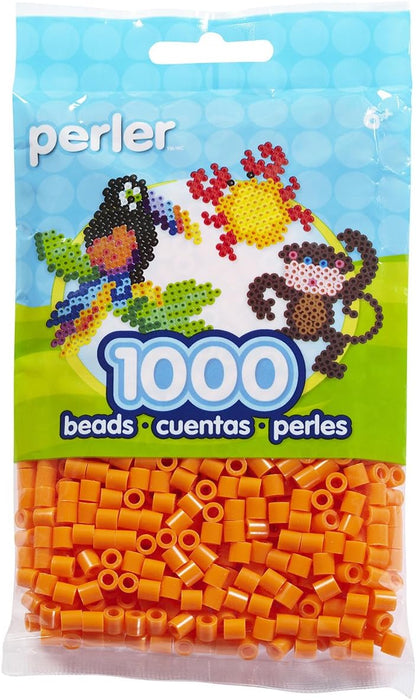 Perler Beads Fuse Beads for Crafts, 1000pcs, Yellow