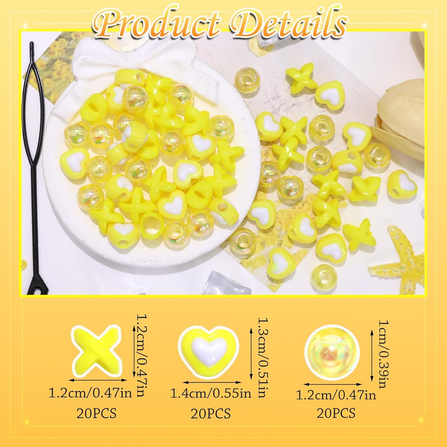 60PCS Purple Braids Beads 3 Styles Dreadlock Bead Accessories Cute Hair Jewelry AB Round Bead Decoration for Kids Girls