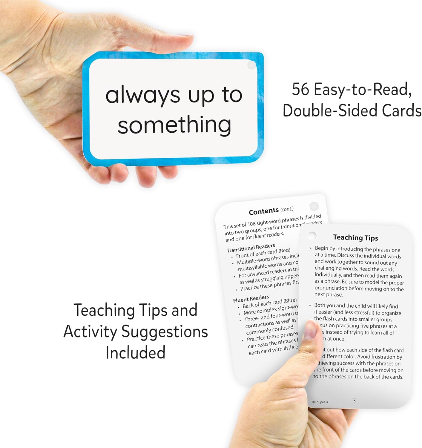 Teacher Created Resources Sight-Word Phrases - Transitional and Fluent Readers Flash Cards (TCR13302)