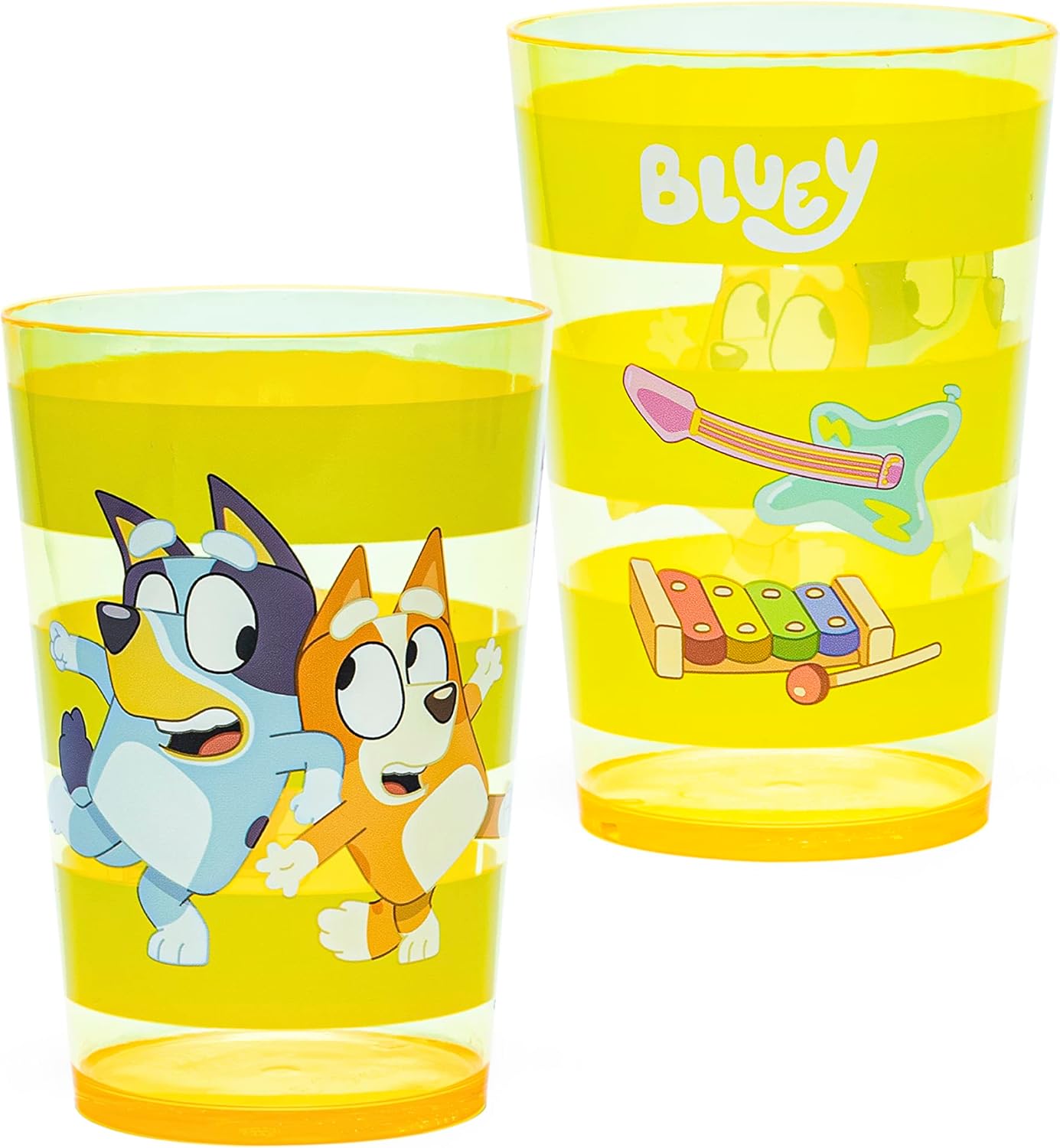 Zak Designs 14.5oz Disney Frozen 2 Nesting Tumbler Set Includes Durable Plastic Cups, Fun Drinkware is Perfect for Kids, 4pk (14.5oz, Anna & Elsa & Olaf)