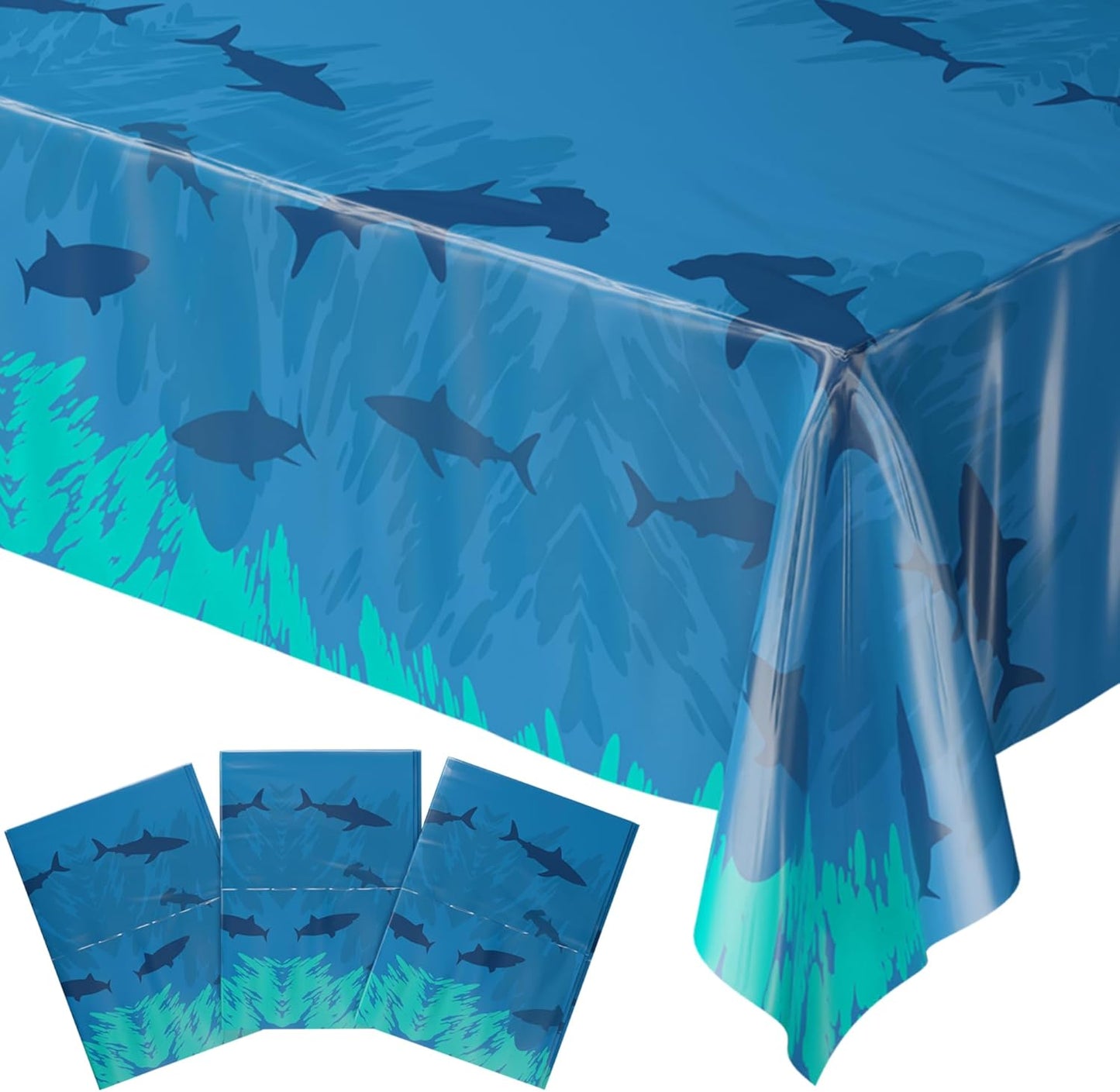Blue Orchards Science Table Covers (Pack of 3) - 54"x108" XL - Science Birthday Party Decorations, Chemistry Party, Laboratory Theme Table Cloth