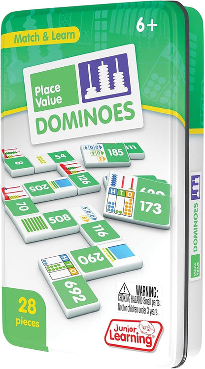 Junior Learning Place Value Dominoes Educational Action Games