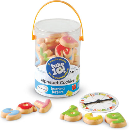 Learning Resources Take 10 Shape Finder Cookies, Early Vocabulary Skills, Gross and Fine Motor Skills, Ages 3 and Up