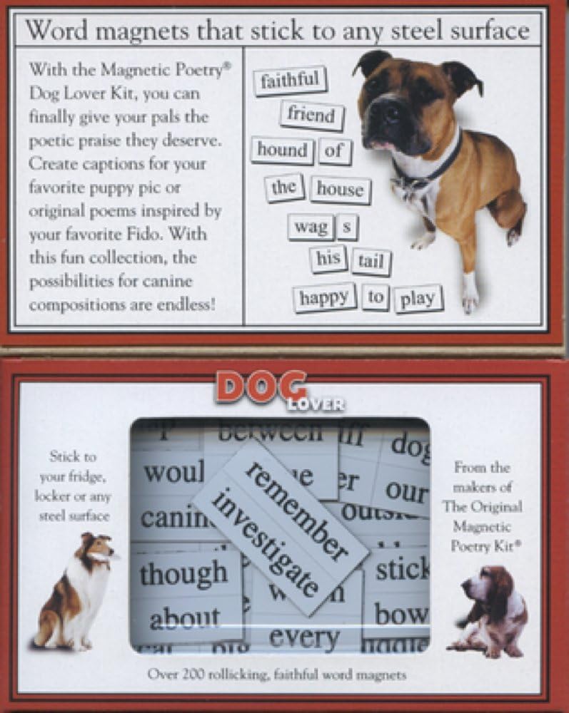 Magnetic Poetry - Sloth Lover Kit - Words for Refrigerator - Write Poems and Letters on the Fridge - Made in the USA