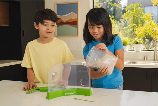 Educational Insights GeoSafari Ant Factory - Classroom Ant Farm with Live Ants, Kids Science Kit, At Home STEM Bug Kit, Habitat for Viewing Ants, Starter Sets and Nature Toys for Ages 5+