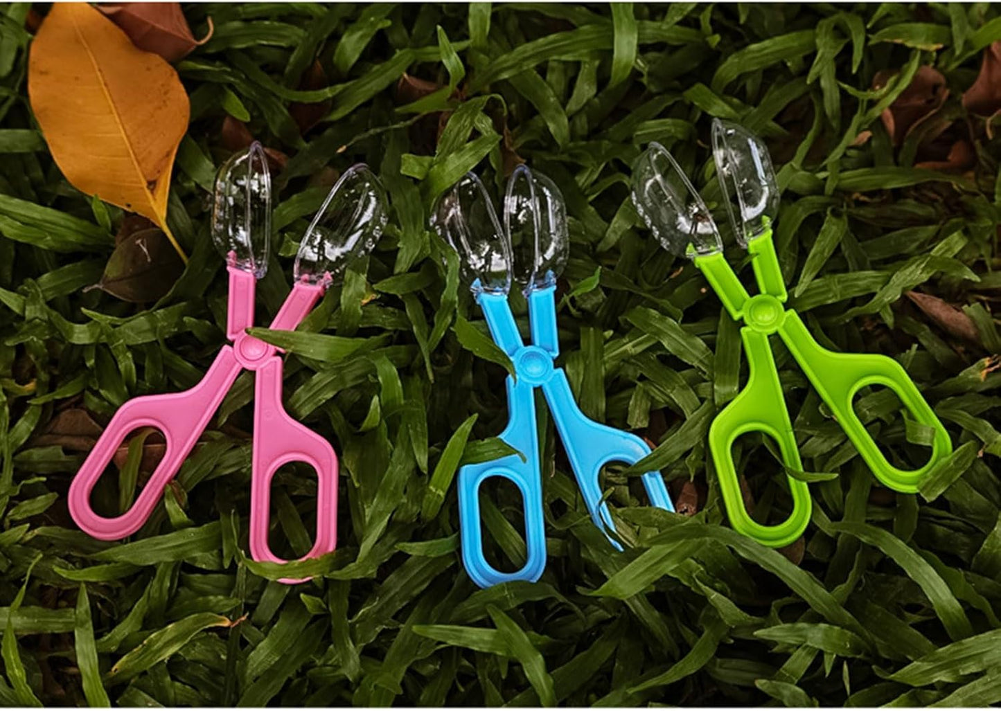 10pcs Gogga Catcher Scissors Tongs Tweezers Scooper Clamp Kids Toy Tool for Professional Pet Shops