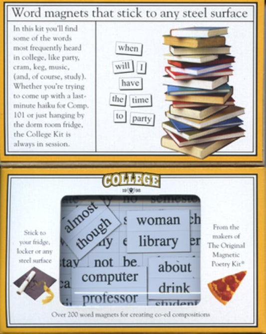 Magnetic Poetry - Office Kit - Words for Refrigerator - Write Poems and Letters on the Fridge - Made in the USA