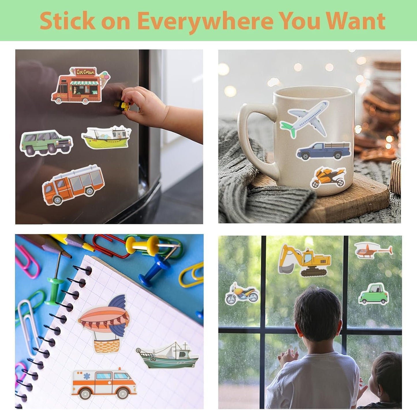 Jelly Sticker Books for Toddlers 2-4 Years, Reusable Sticker Book for Kids 1-3, Toddler Easter Basket Stuffers＆Travel Essentials Animals Stickers for Kids Toddler Plane Activities (Animals)