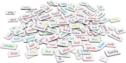 Junior Learning Rainbow Sentences, 160 Pieces, Cardboard, Magnetic
