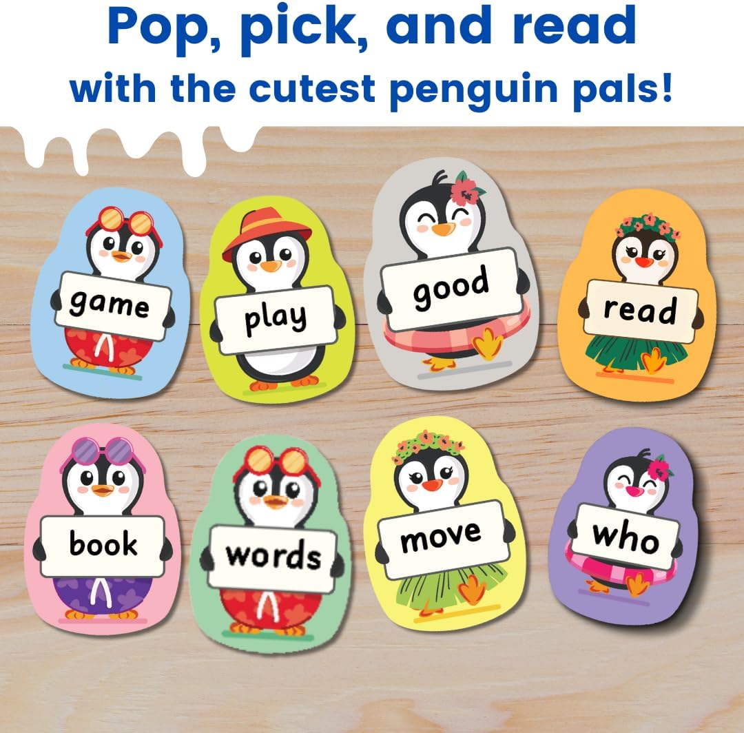 Sight Words Adventure Game | 300 High-Frequency Words for Pre-K to Grade 2 | Sight Word Flash Cards | Preschool Learning Activities | Classroom Must Haves | Kids Ages 3–6 | Up to 4 Players