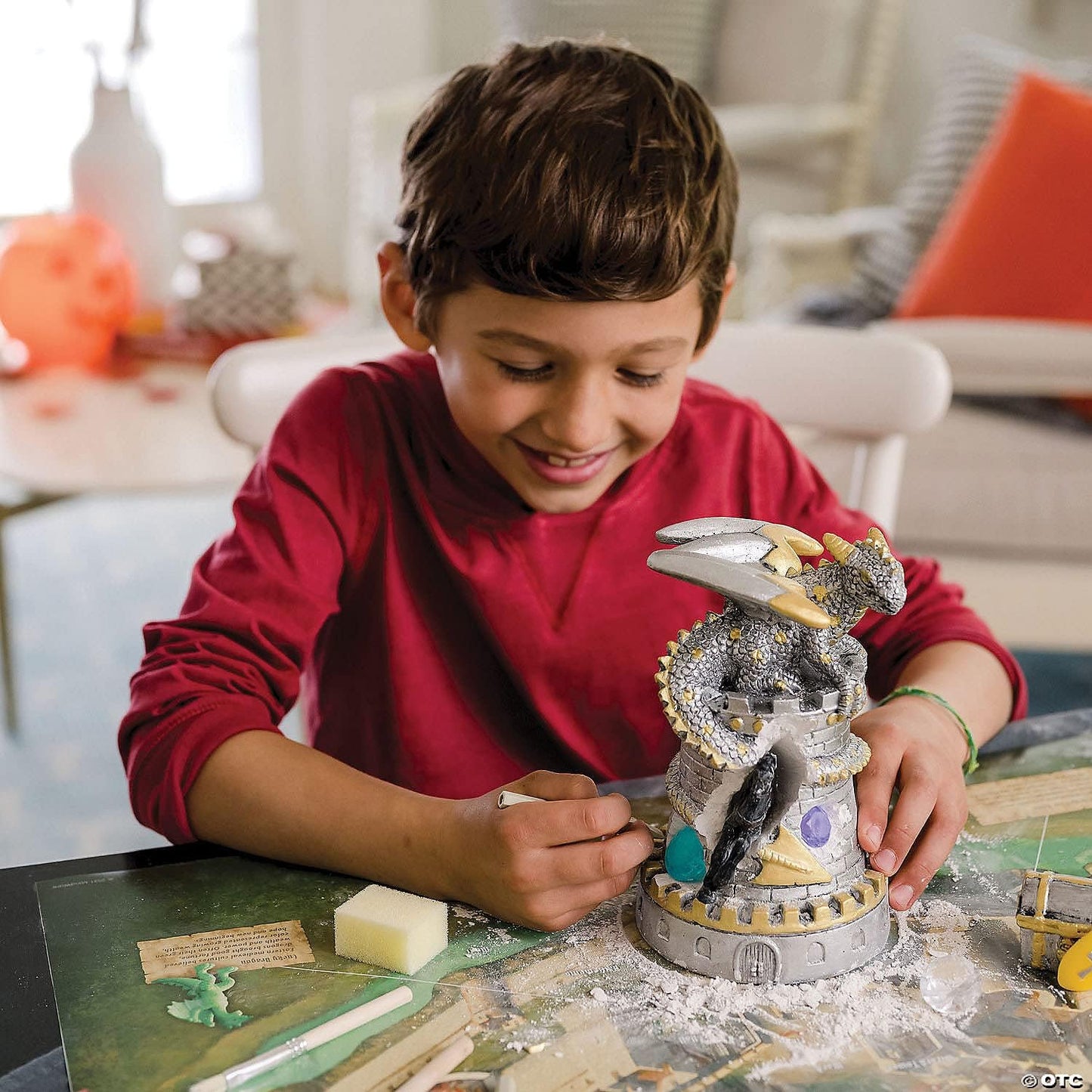 MindWare Dig It Up! Castle Discovery – Fantasy-Themed Excavation Kit for Kids, Includes 12 Dig Bricks, Tools, and Instructions, Ages 4+