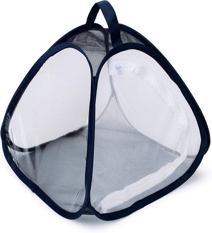 RESTCLOUD Mini Butterfly Habitat, Insect Mesh Cage, Bug Terrarium Pop Up 7.5" x 11" Tall