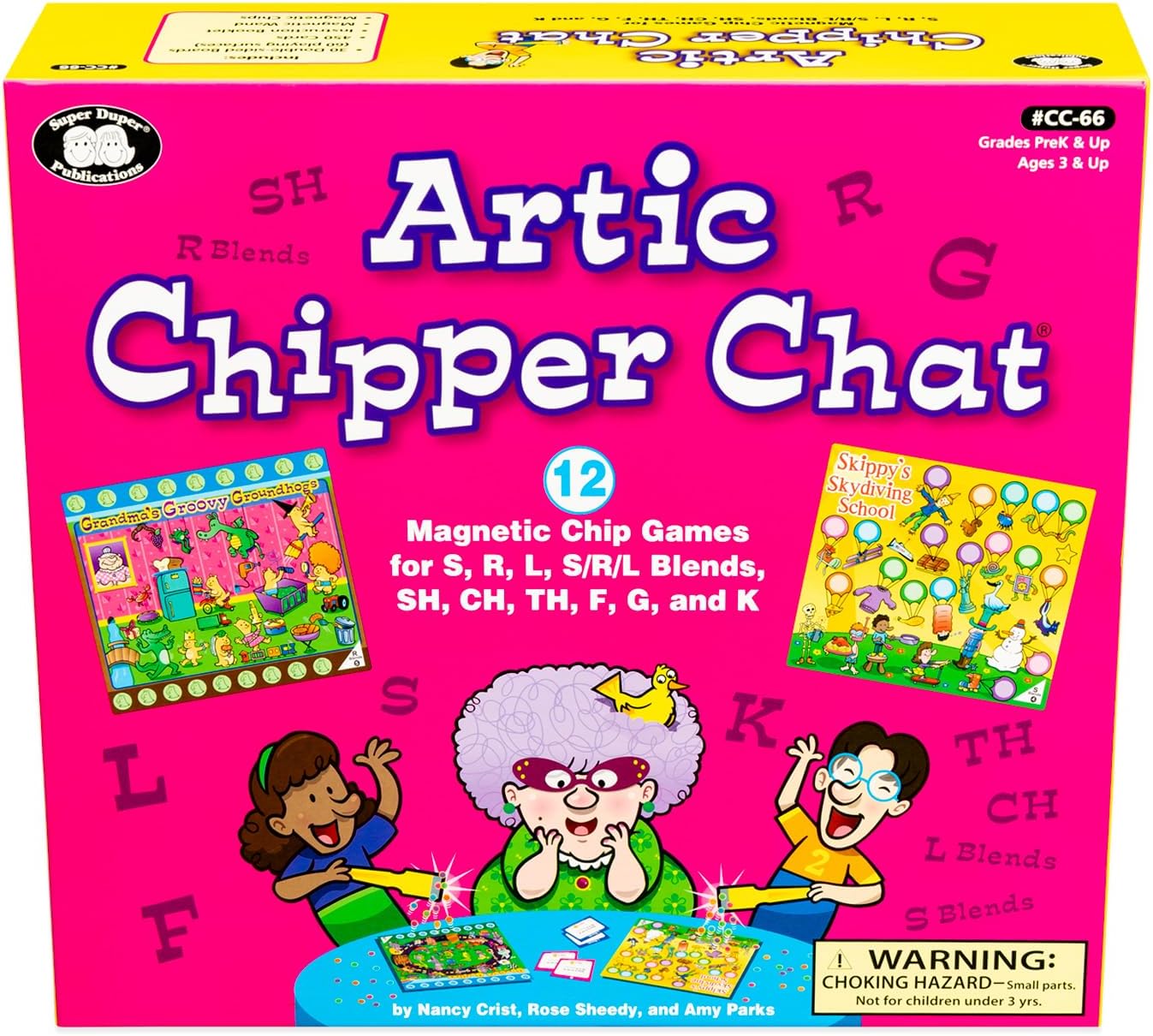 Artic Chipper Chat Magnetic Game - Super Duper Educational Learning Toy for Kids