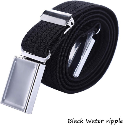 AWAYTR 3 PCS Kids Adjustable Magnetic Belts - Easy to Use Magnetic Buckle Belt for Boys and Girls