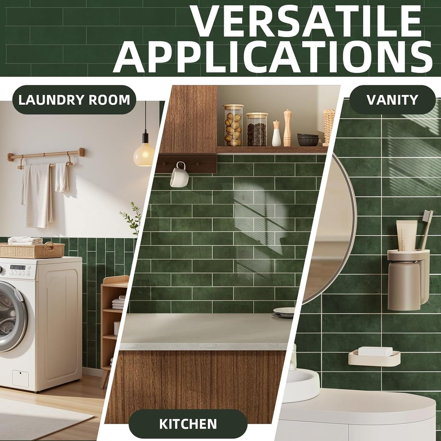 Tilingview 30 PCS Peel and Stick Backsplash Tile for Kitchen/Bathroom/Living Room, 3"x 9" Self-Adhesive Subway Tile for Backsplash, Matte Textures Tiles/Handmade Tiles (Sand Color)