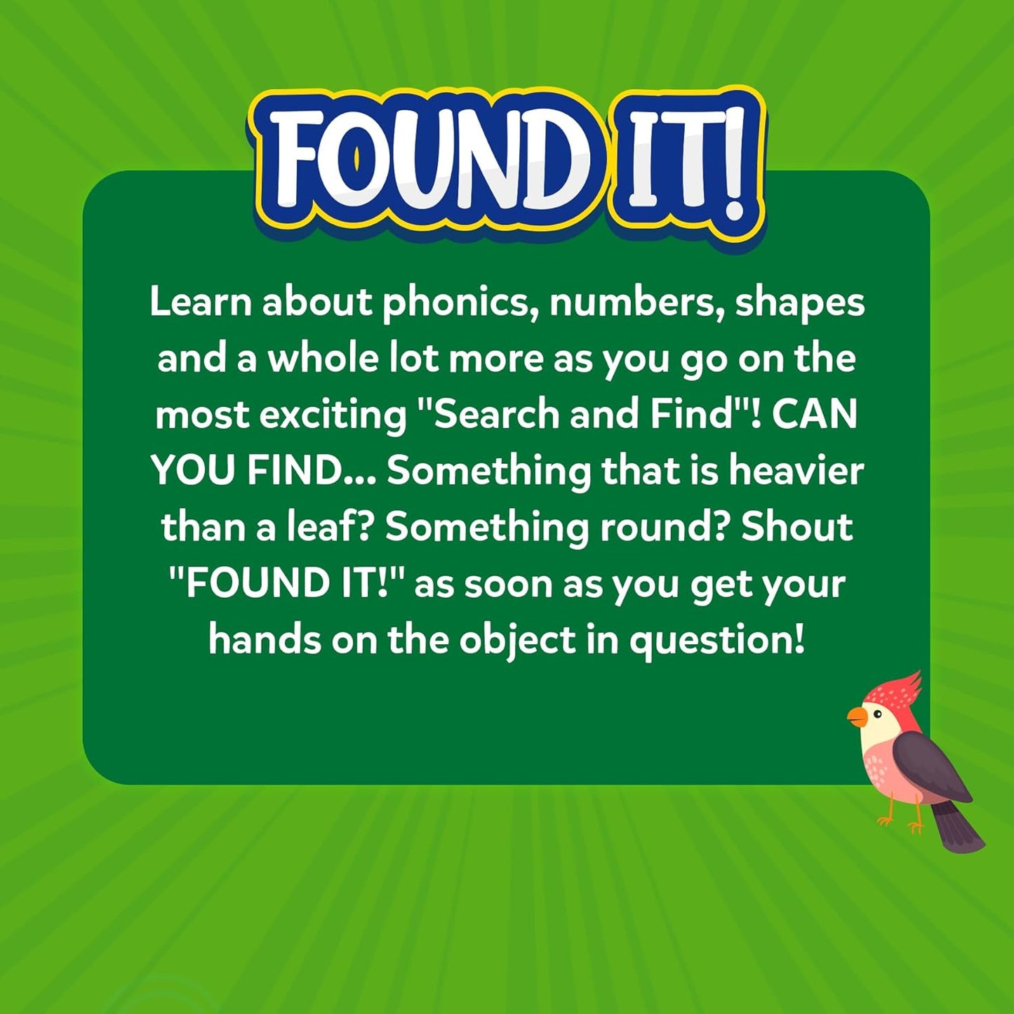 Skillmatics Outdoor Scavenger Hunt Card Game - Found It, Learning Toys, Educational Game Collections, Gifts for Kids, Boys, Girls and Families, for Ages 4, 5, 6, 7, Perfect for Home, School, Playdates