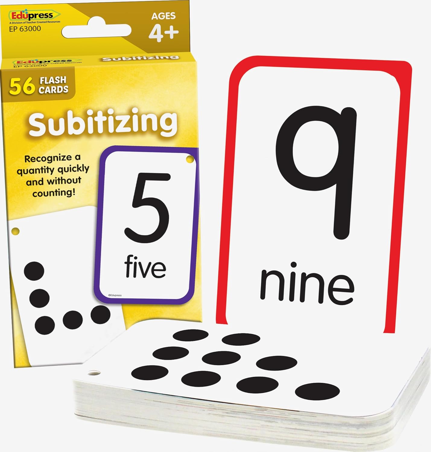 Teacher Created Resources Subitizing Flash Cards (EP63000)