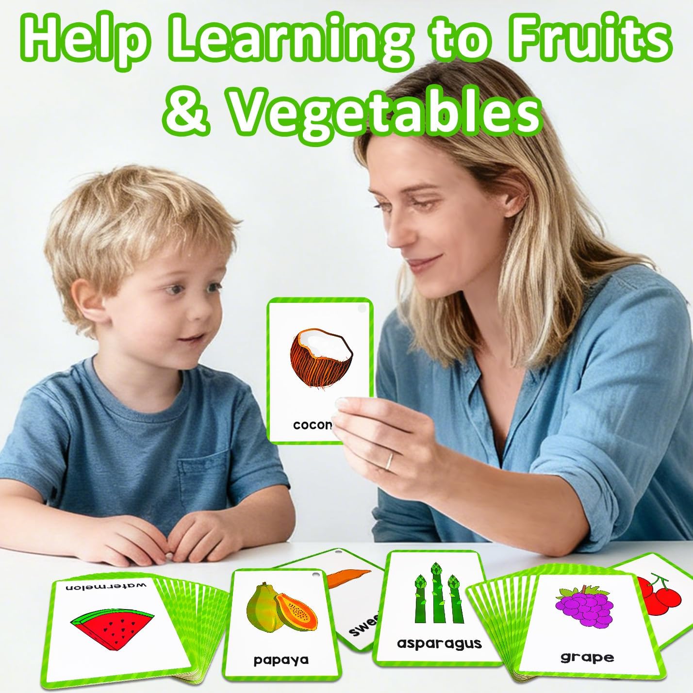 Learning Flashcards Number, 28 Different Number Educational Cards, Social Learning Card for Kids