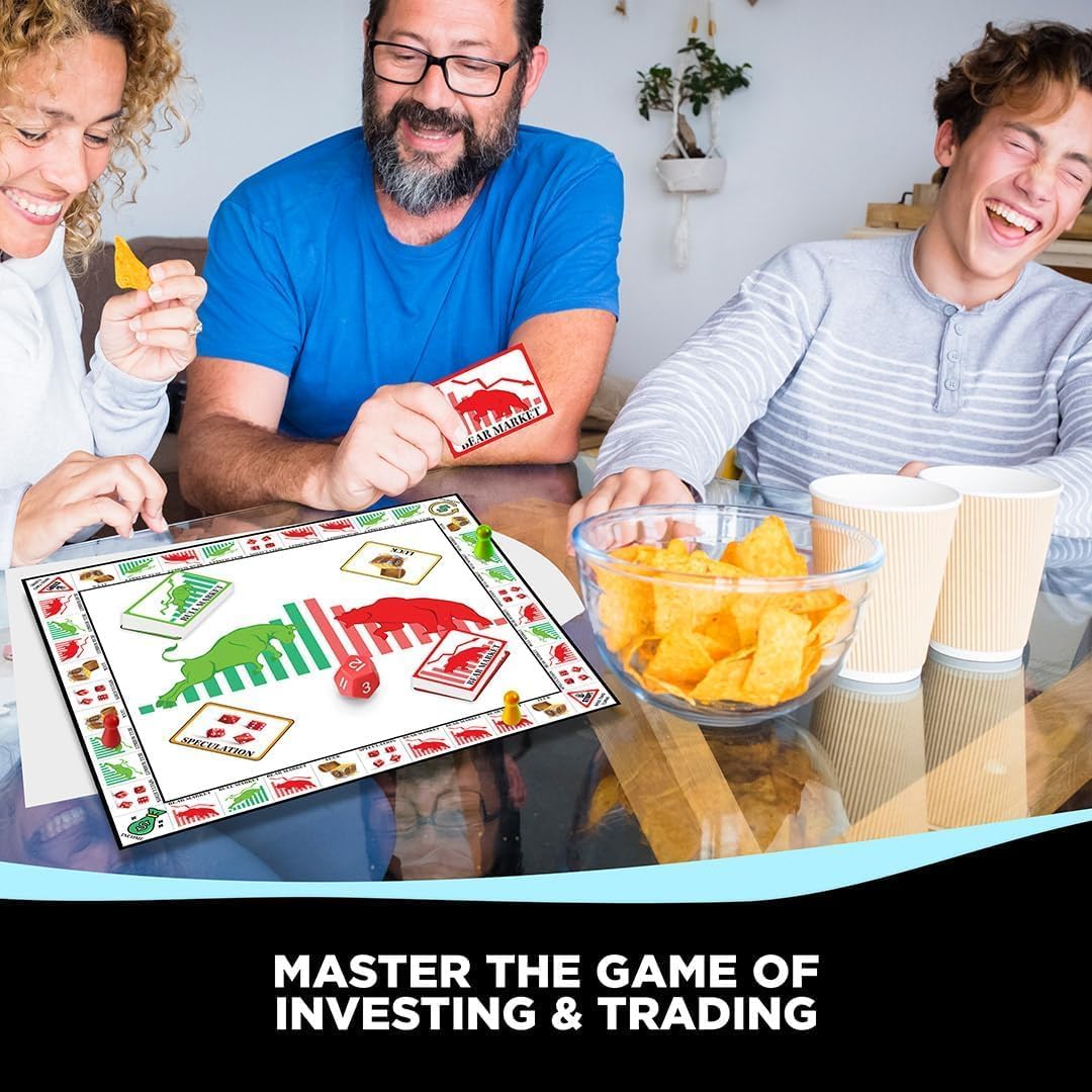 Life Sutra Bulls & Bears Board Game for Ages 14+ , Learn Investing & Trading Through Play, Stock Market, Crypto & Finance Strategy Game for Teens & Families, STEM - Approved