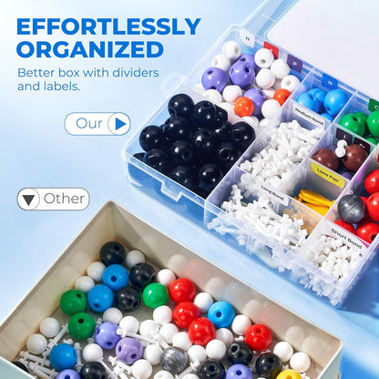 JoyCat Molecular Model Kit (238pcs), Organic Chemistry Molecule Science Gifts for Ochem and Inorganic Students and Teachers